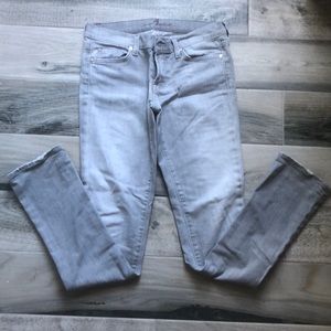 7 For All Mankind Gray Roxanne Jeans